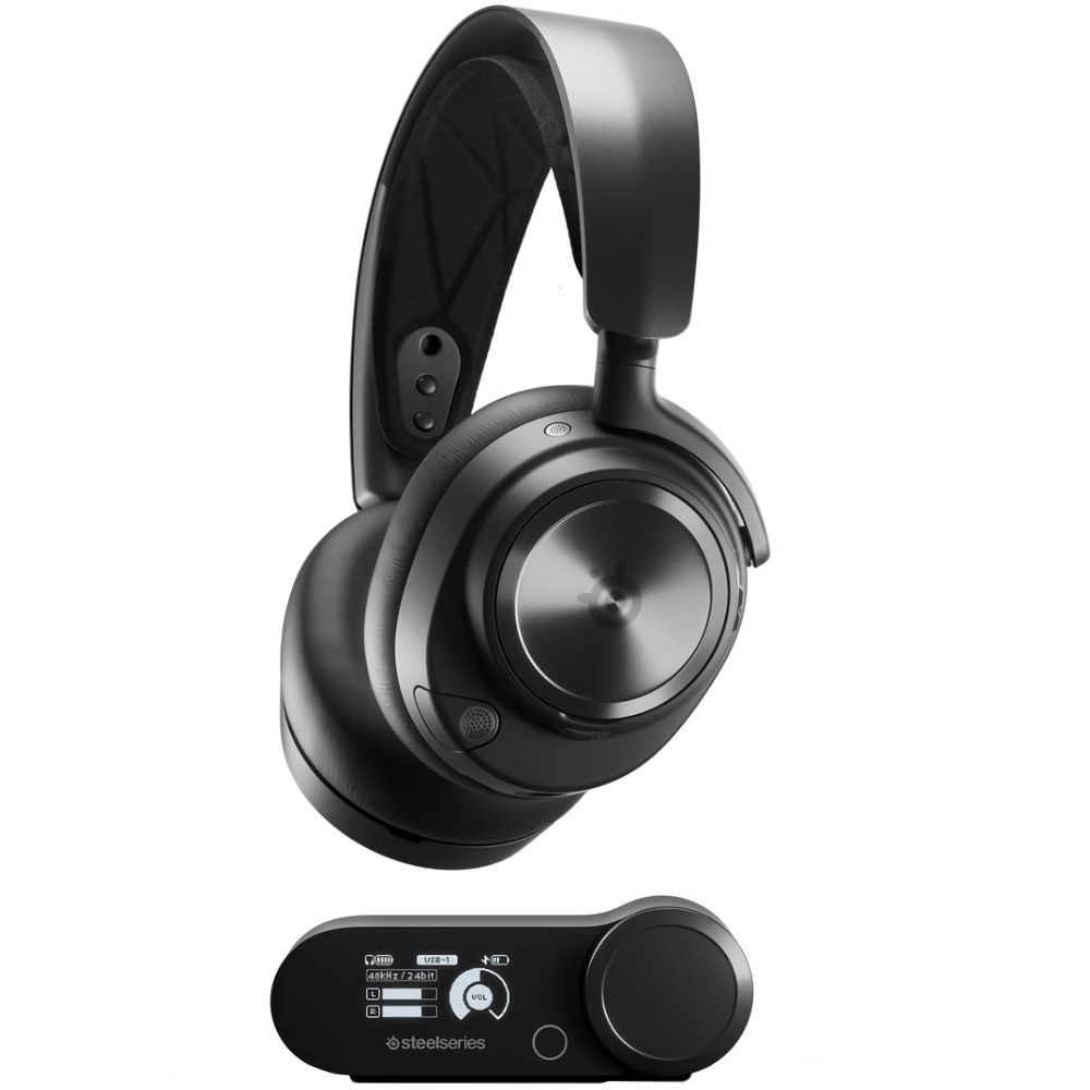 Auricular Gamer SteelSeries Artics Nova Pro Inalámbrico - Negro
